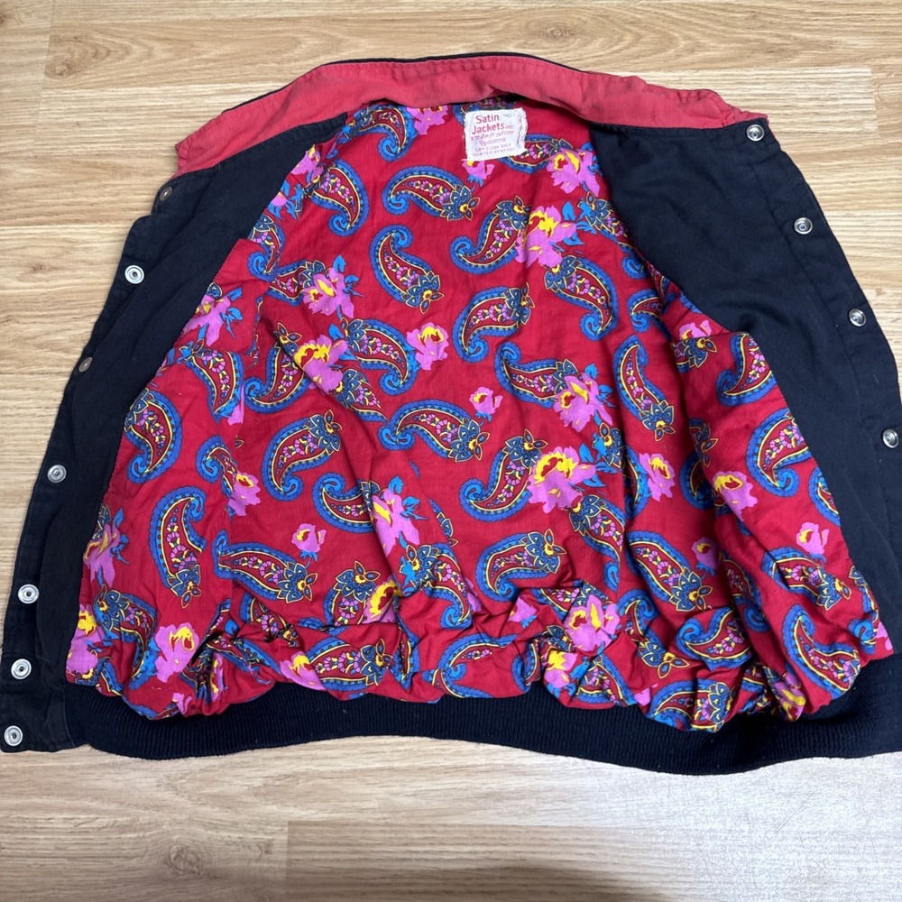 Vintage 70s Stormin Norman Miller Music Button Up Canvas‎ Vest - Picture 4 of 11